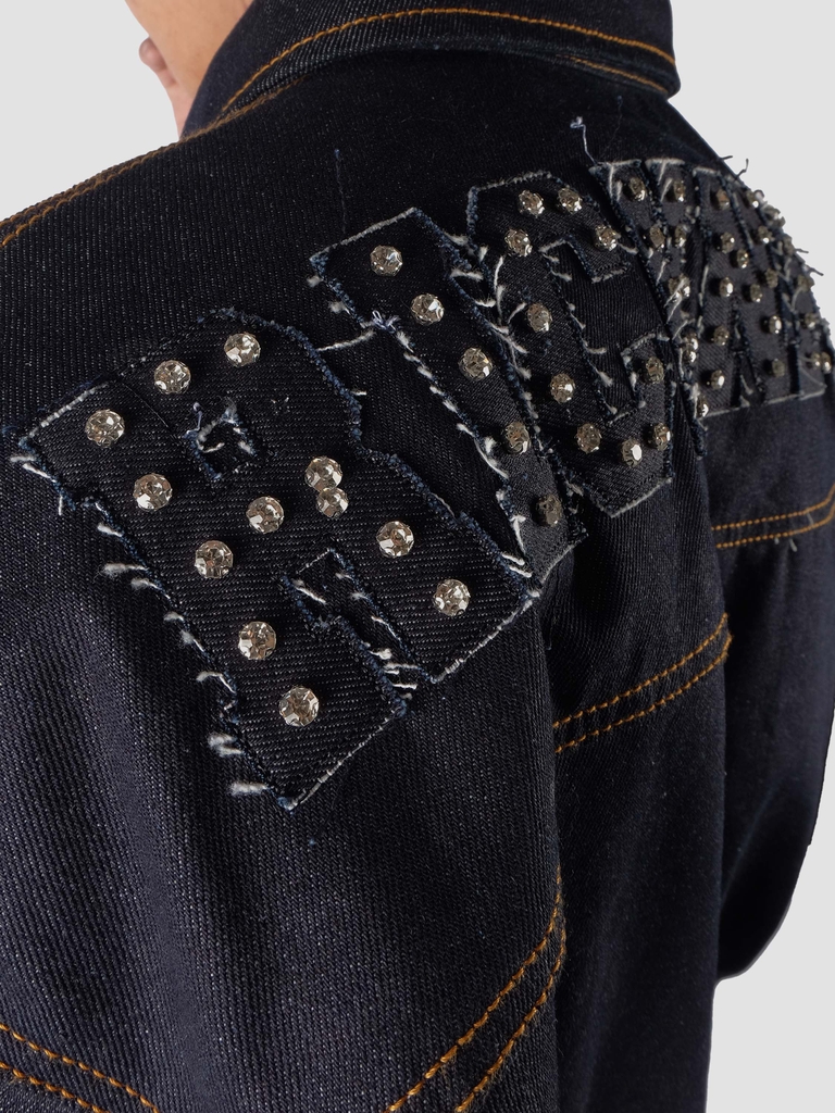 RICHNESS DIAMOND INDIGO RAW DENIM JACKET