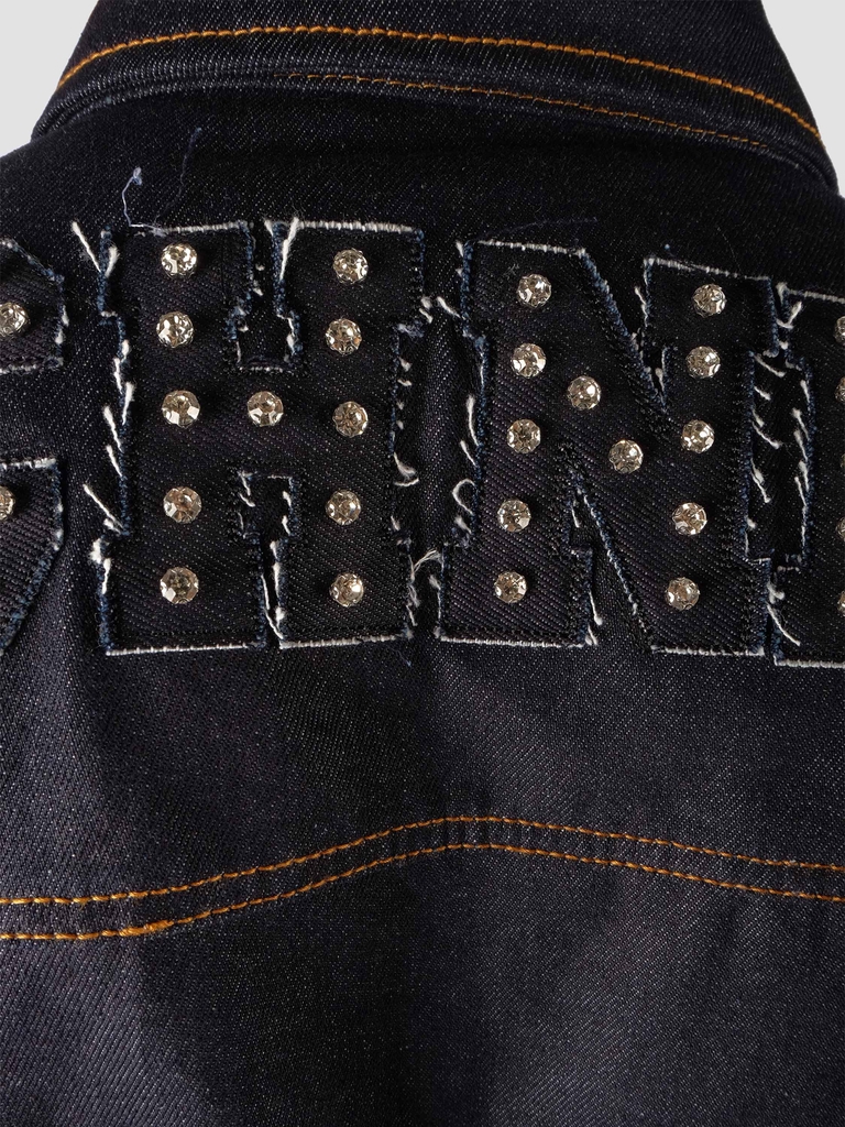 RICHNESS DIAMOND INDIGO RAW DENIM JACKET