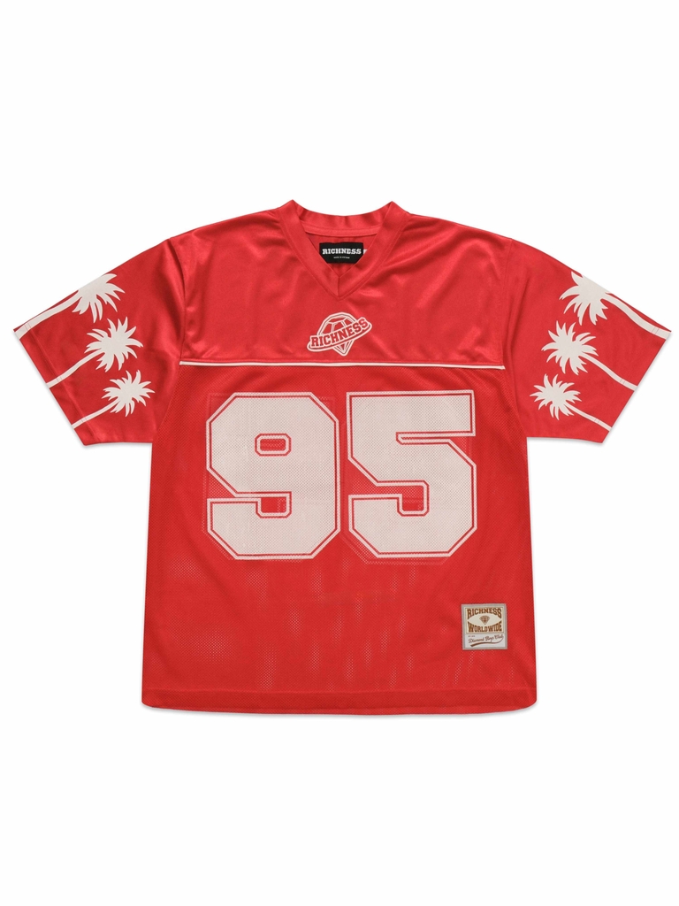 RICHNESS PALM JERSEY ( RED )