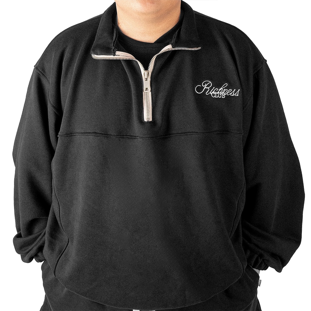 RICHNESS HALFZIP SWEATER