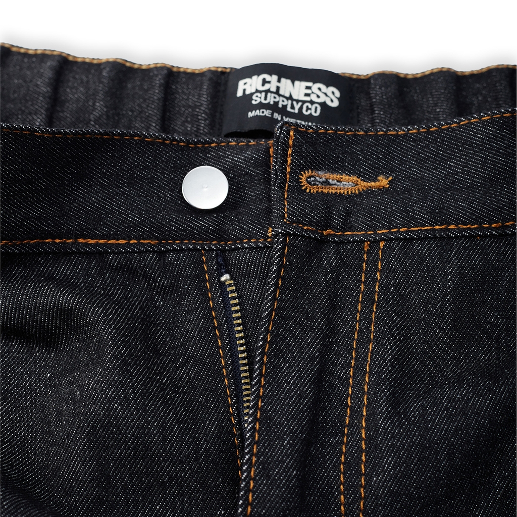 RICHNESS DIAMOND SELVEDGE RAW DENIM PANTS