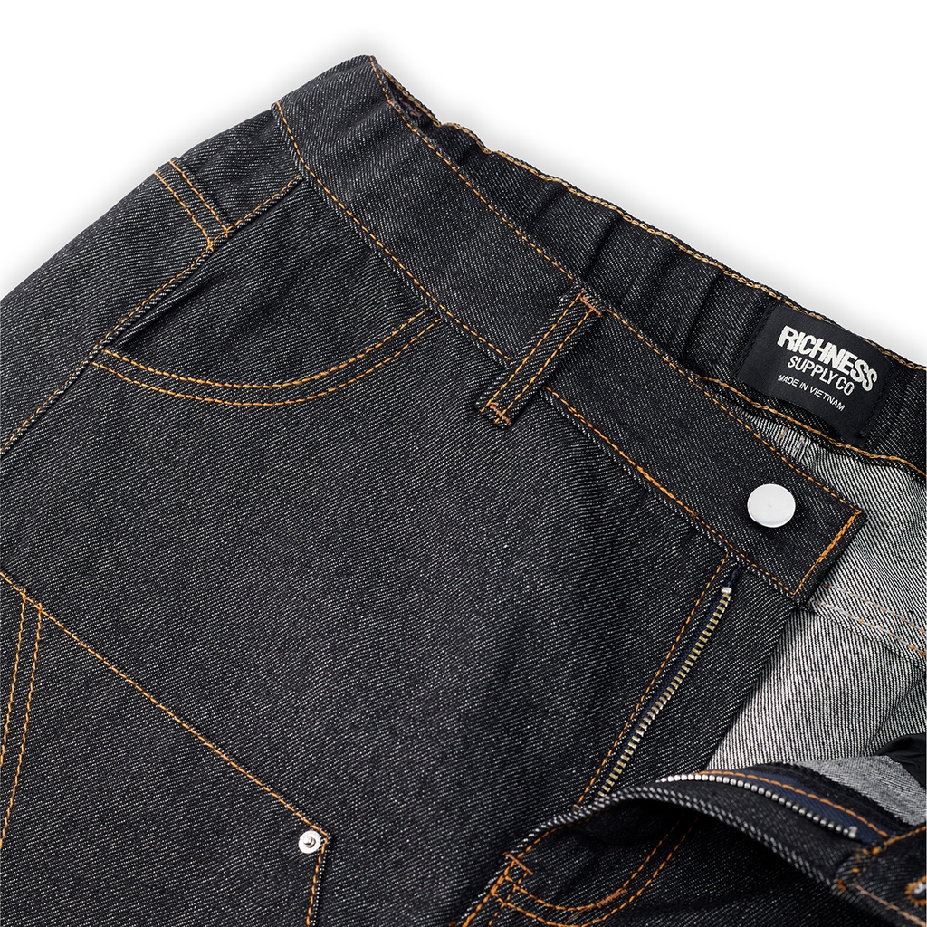 RICHNESS DIAMOND SELVEDGE RAW DENIM PANTS