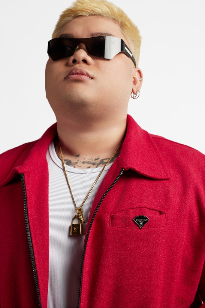 RICHNESS DUST WOOL JACKET (RED)