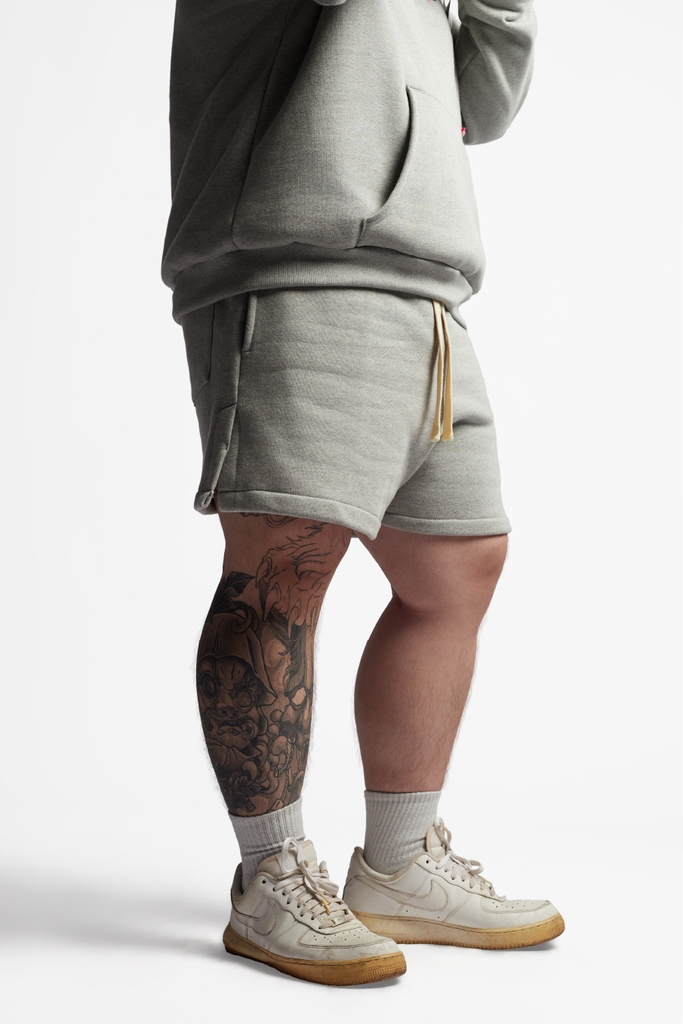 RICHNESS BOXING SWEATSHORTS (GREY)