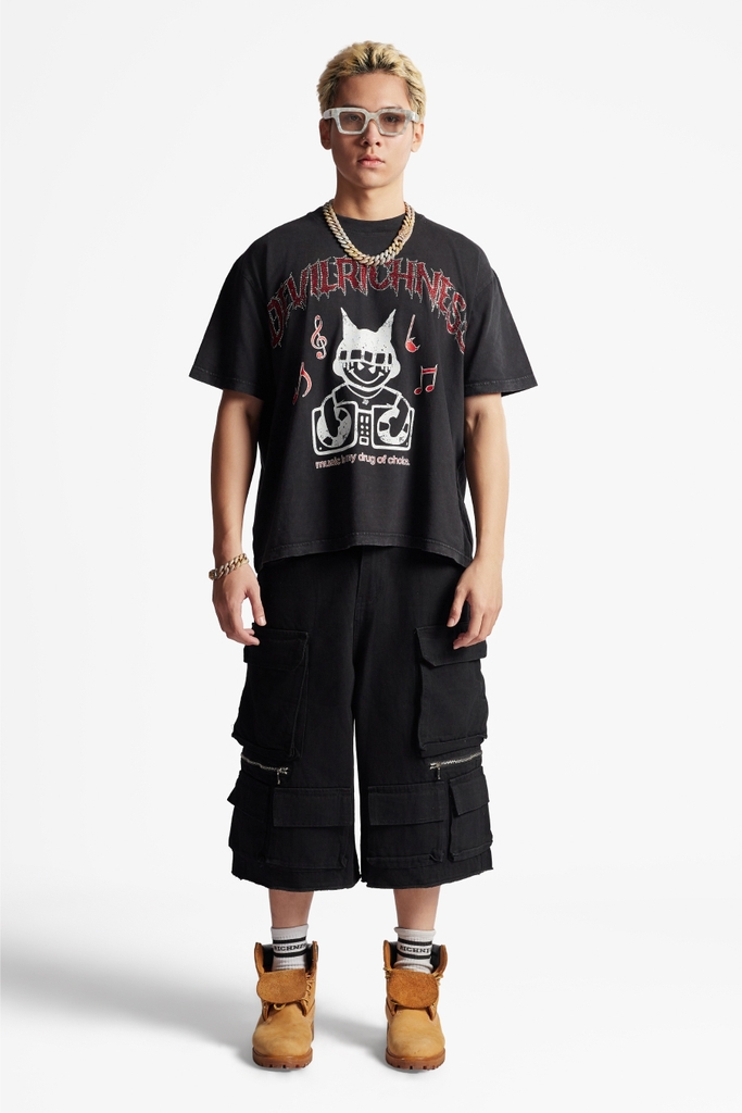 DEVIL RICHNESS WASHED BOXY TEE