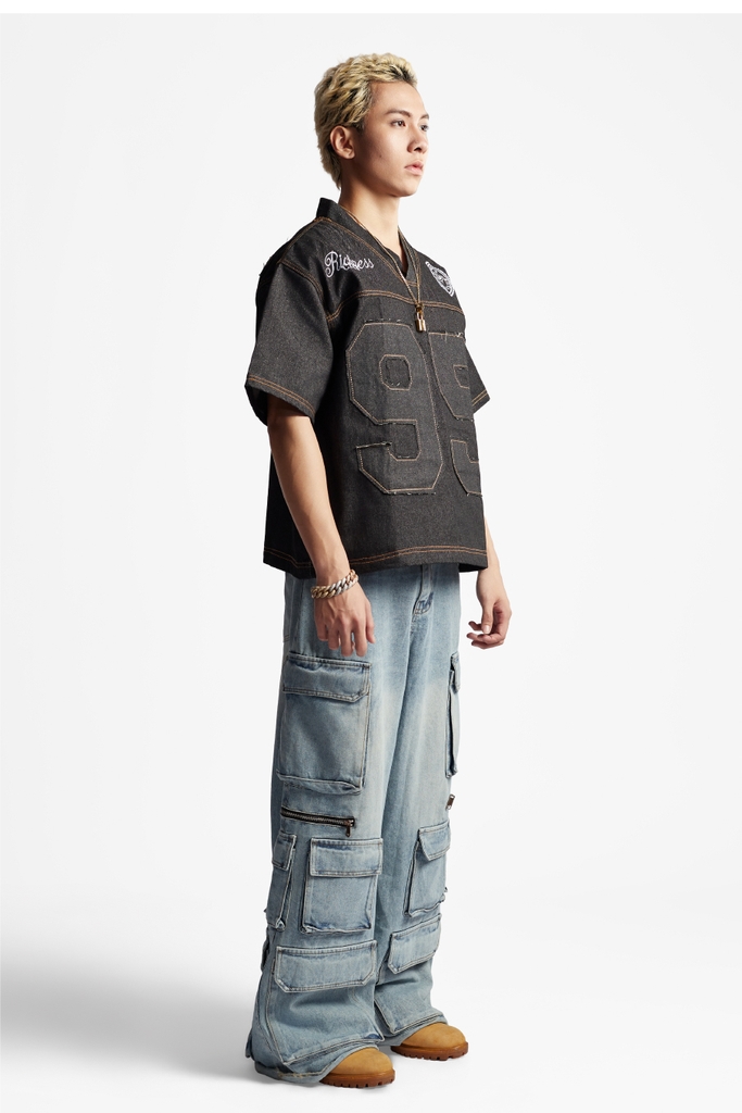 RICHNESS JERSEY RAW SELVEDGE DENIM