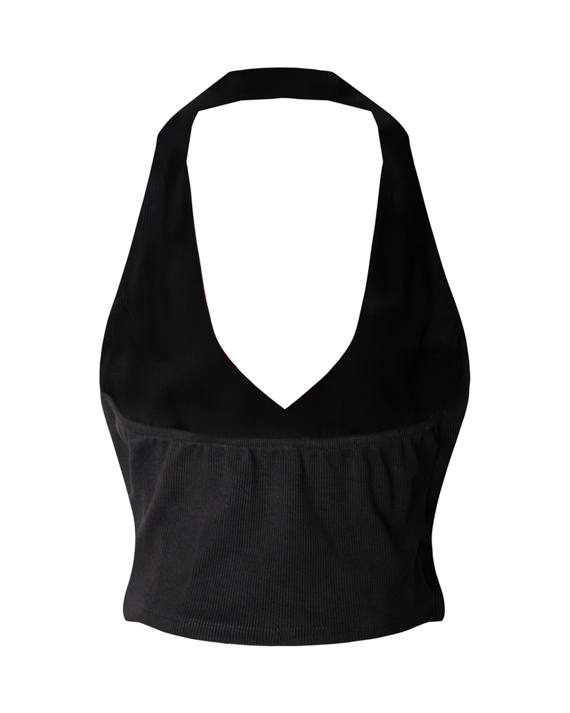 RICHNESS V-NECK BACKLESS SLEEVELESS