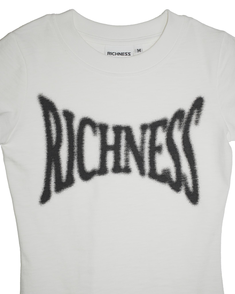 RICHNESS SLUB FITTED TEE