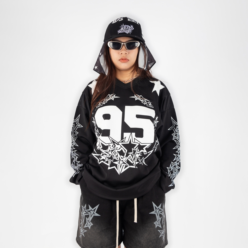 RICHNESS STARBOY HOCKEY JERSEY ( BLACK )