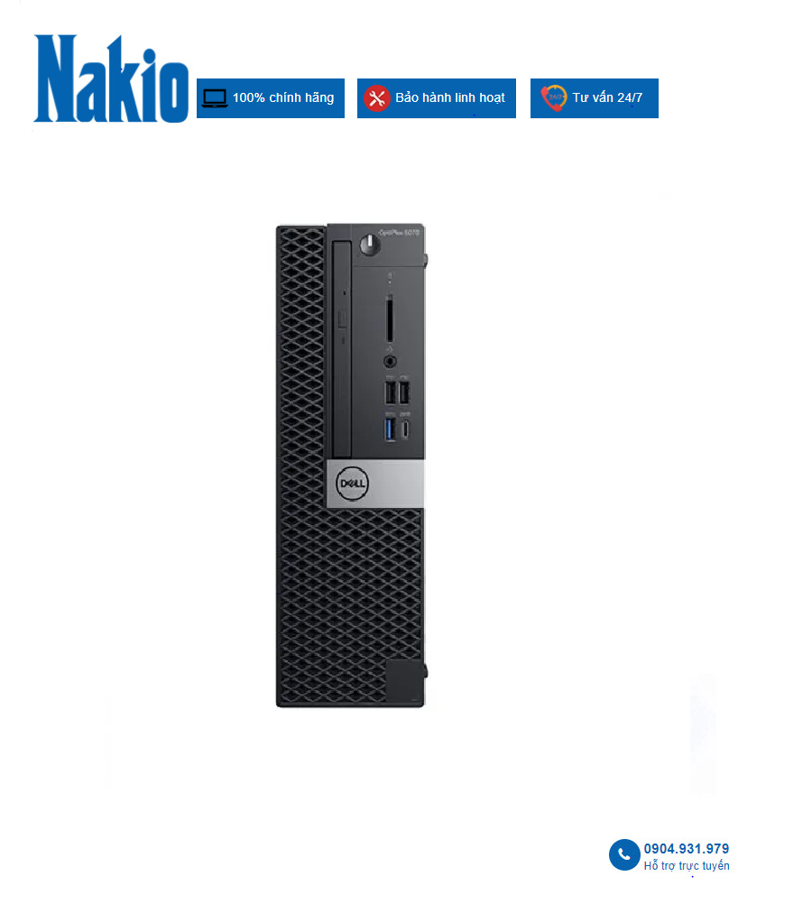 Máy tính đồng bộ Dell OptiPlex 5070 SFF 42OT570001 (Small Form Factor) | Nakio Computer Máy tính đồng bộ Dell OptiPlex 5070 SFF 42OT570001 (Small Form Factor) | Nakio Computer