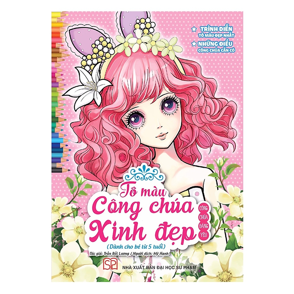 Tô Màu Công Chúa Xinh Đẹp - Công Chúa Đáng Yêu | Sách Bán Chạy ...