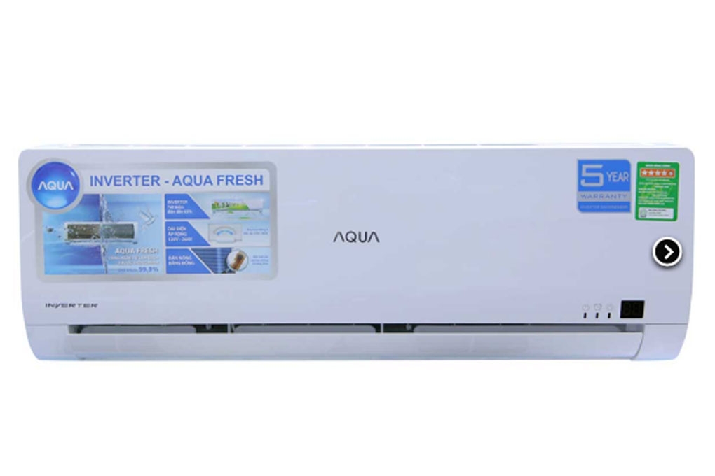 Điều hòa Aqua 1 chiều Inverter 9000 BTU AQA-KRV9WGSB/ AQA-CRV9WGSB