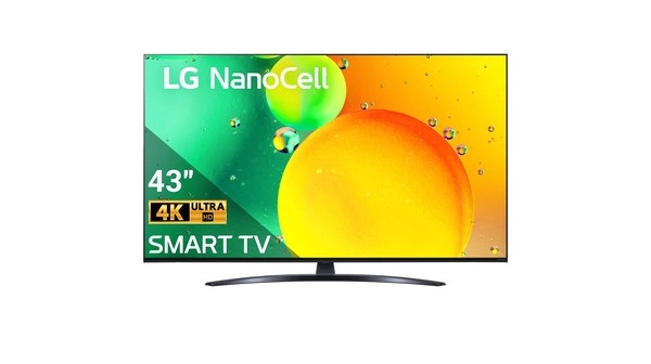 Smart Tivi NanoCell LG 4K 43 inch 43NANO76SQA