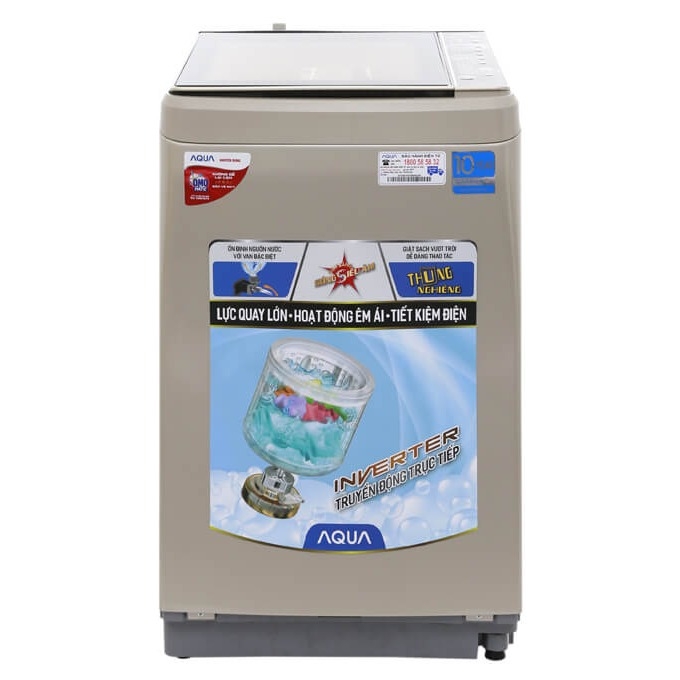 Máy giặt Aqua Inverter 9 kg AQW-D901BT