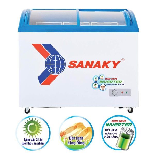 Tủ đông Sanaky Inverter VH-4899K3 (480 lít/ 340 lít)