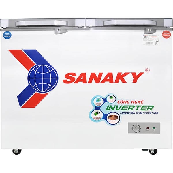 Tủ đông Sanaky Inverter VH-3699W4K (360 lít/ 260 lít)