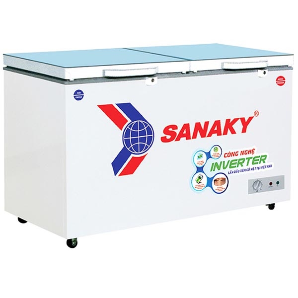 Tủ đông Sanaky Inverter VH-3699W4KD (360 lít/ 260 lít)