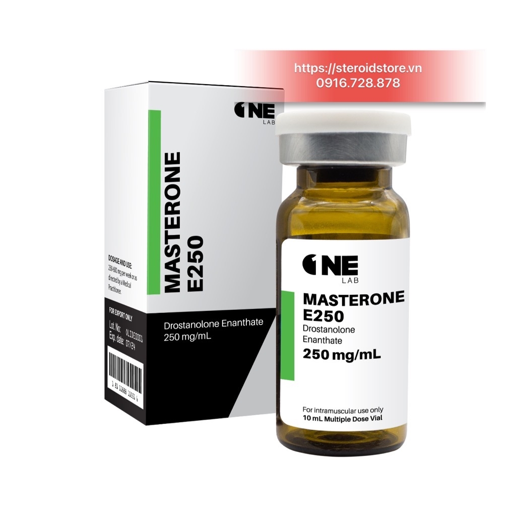 Masterone E250 ( Drostanolone Enanthate 250mg/ml) Hãng One Lab - Lọ 10ml