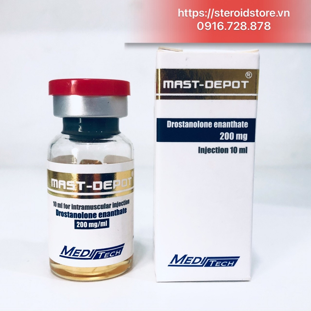 Mast -Depot (Drostanolone enanthate 200mg/ml) - Master E 200 Meditech - Lọ 10ml