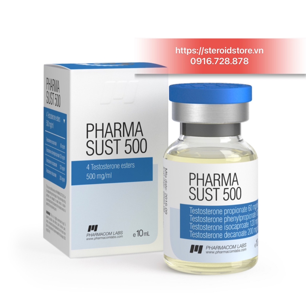 Pharma Sust 500 - Sustanon 500mg/ml - Hãng PharmacomLabs -Lọ 10ml