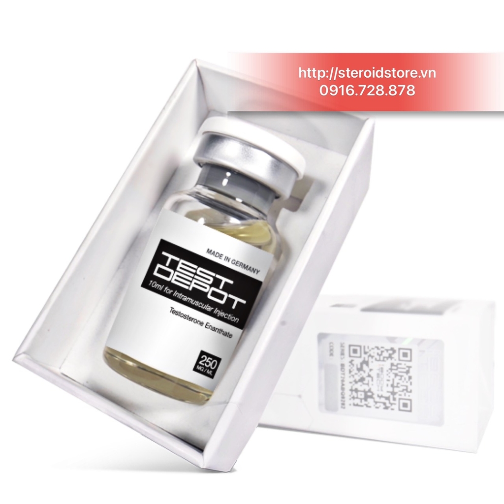 TEST DEPOT 250 (Testosterone Enantate 250mg/ml) - Test E 250 Hãng BODYTECH - Lọ 10ml