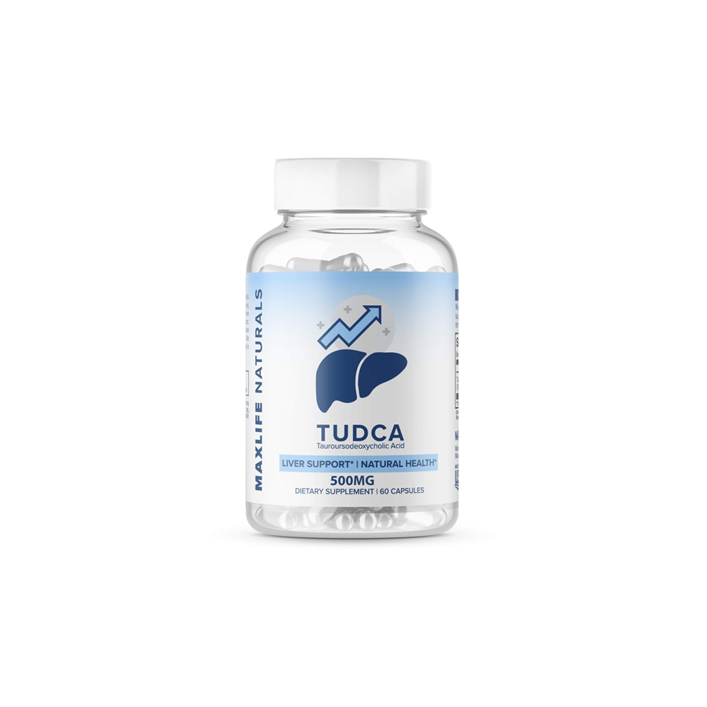 TUDCA 500mg Maxlife Giải Độc Gan - Lọ 60 Viên