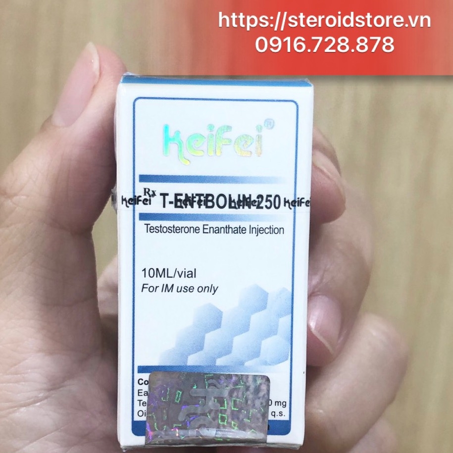 T-ENBOLIN 250 (Test E) - Testosteron Enanthate - Hãng Keifei - Lọ 10ml