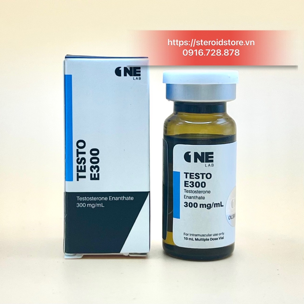 Test E 300 (Testosterone Enanthate 300mg/ml) Hãng One Lab - Lọ 10ml