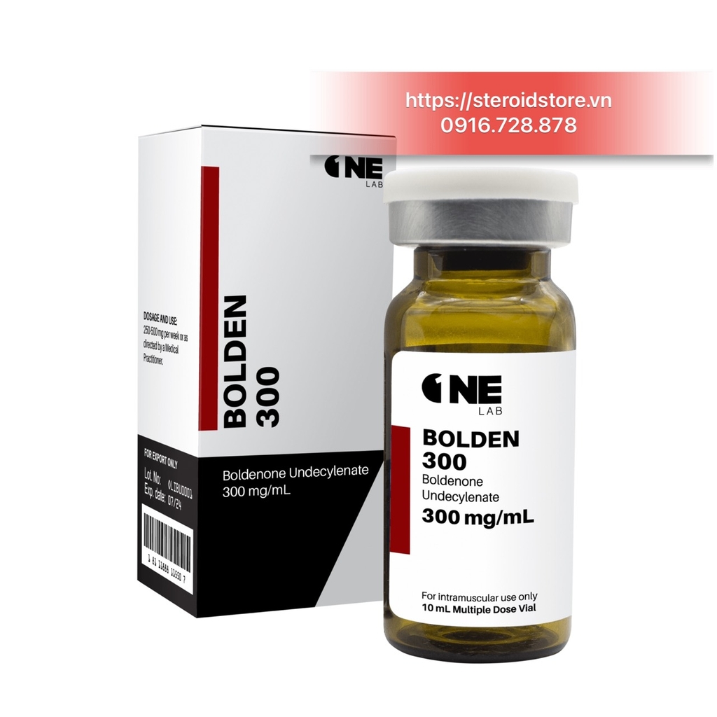 BOLDEN 300 (Boldenone Undecanoate 300mgml) - Equipoise 300 Hãng ONE LAB Lọ 10ml