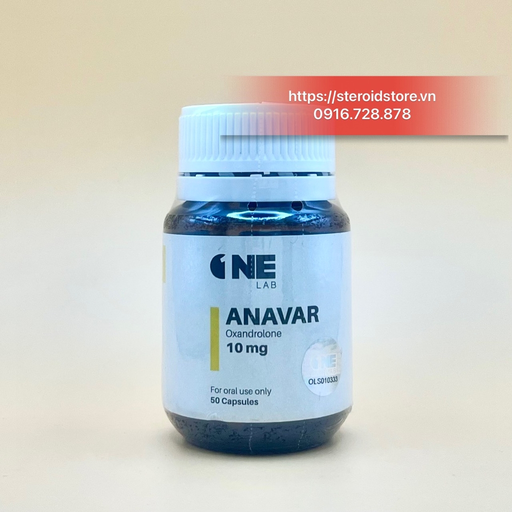 ANAVAR (Oxandrolone 10mg) - Hãng ONE LAB - Lọ 50 Viên