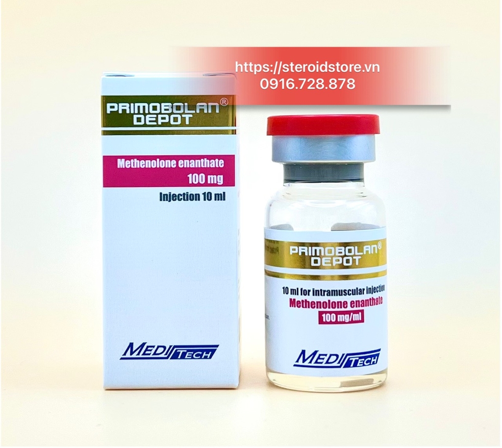 Primobolan Depot (Metenolone enanthate 100mg/ml ) - Hãng Meditech - Lọ 10ml