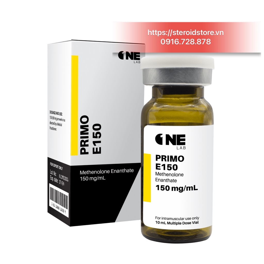 PRIMO E150 (Methenolone Enanthate 150mgml) - Hãng One Lab - Lọ 10ml