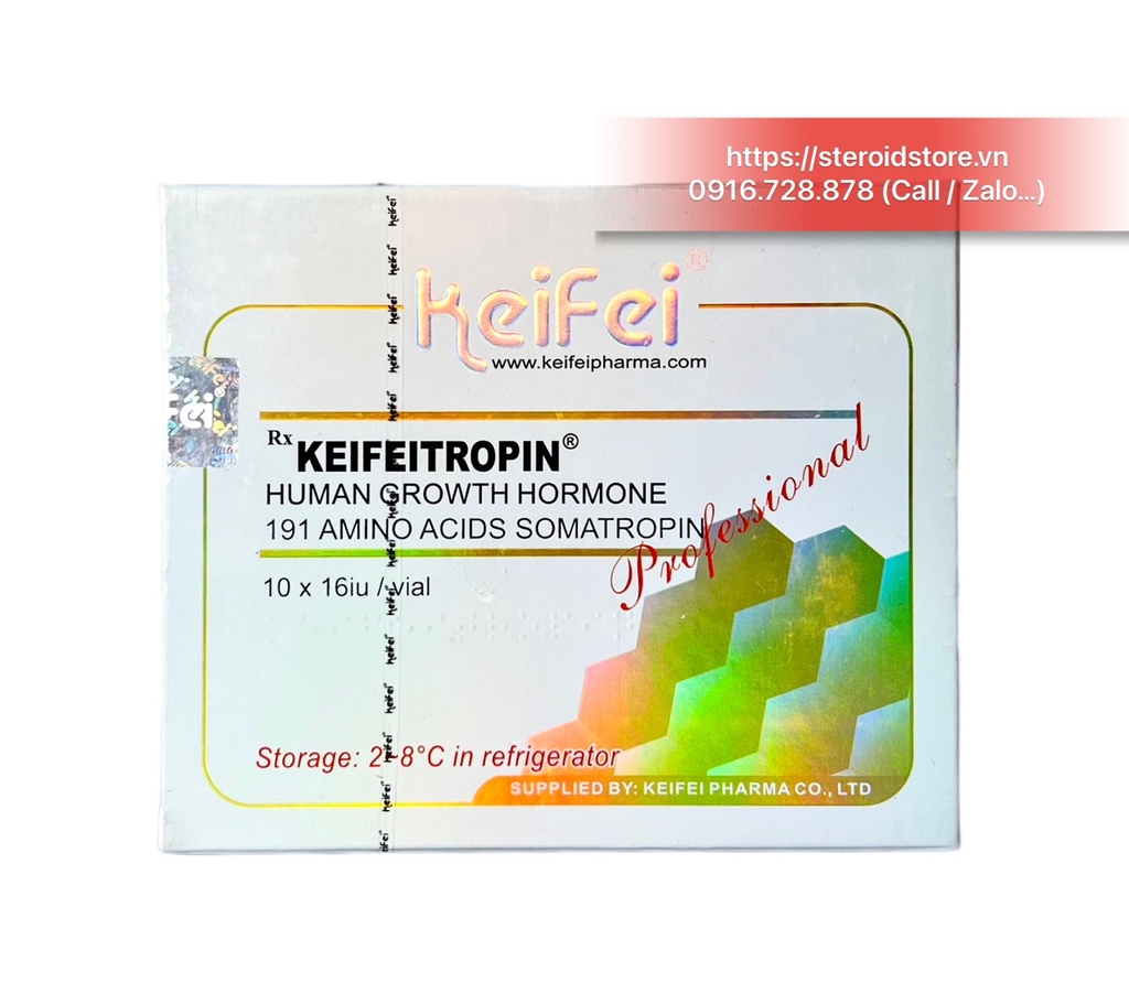 HGH Keifei - Human Growth Hormone (Somatropin) Hàm lượng cao 160iu
