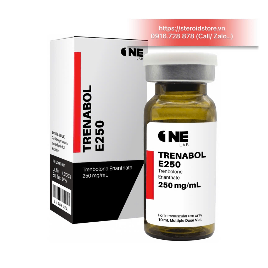 Trenabol 250 (Tren E) - Trenbolone Enantate 250mg/ml ( Tren E)  Hãng One Lab - Lọ 10ml