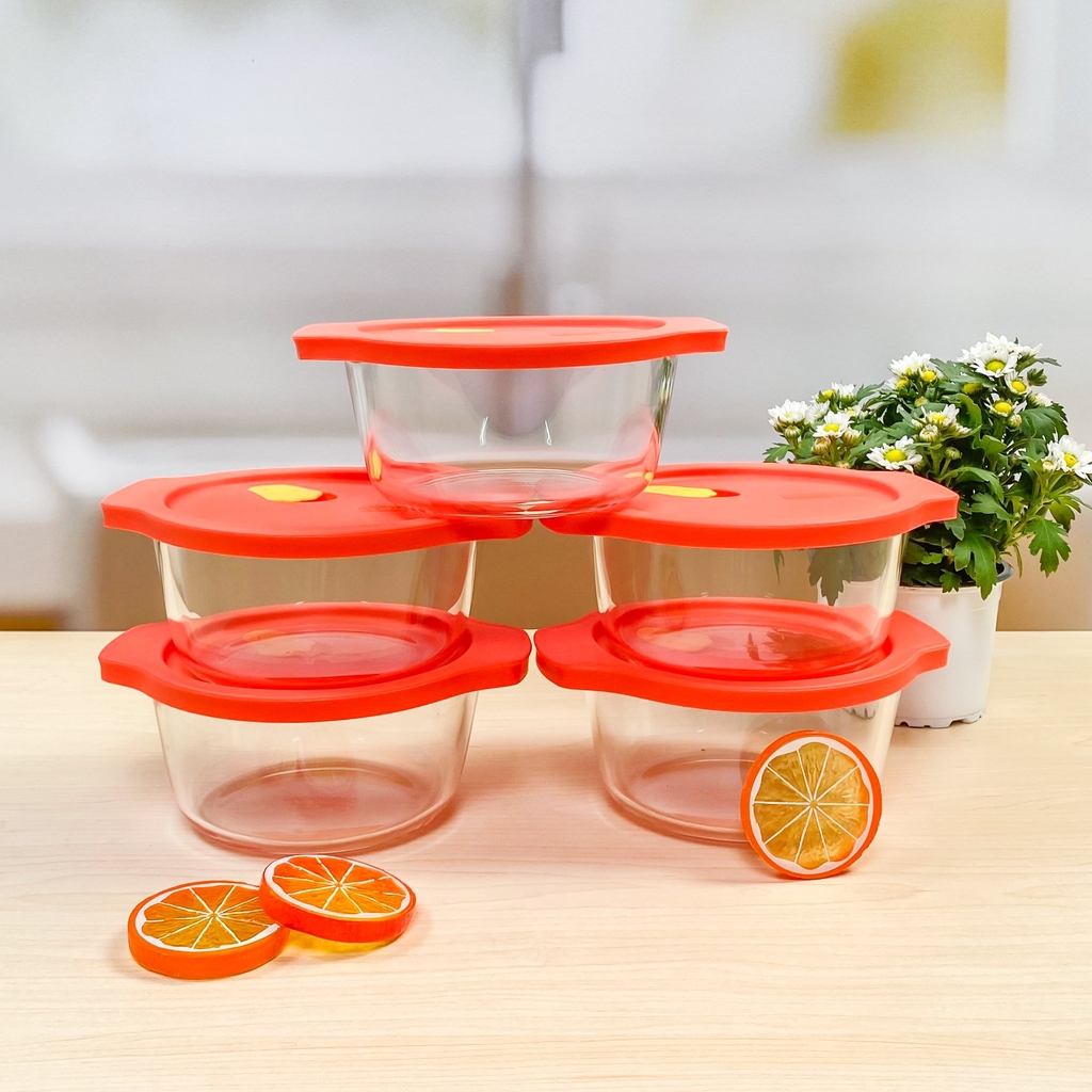 Hộp thủy tinh chịu nhiệt Lock&Lock Rice Container LLG506 460ml