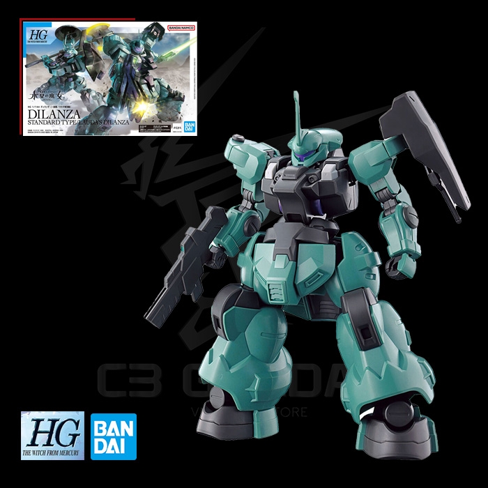 Gundam High Grade HG Model Kit Dilanza Standard Type/Charact A 1/144 Bandai Gundam High Grade HG Model Kit Dilanza Standard Type/Charact A 1/144 Bandai