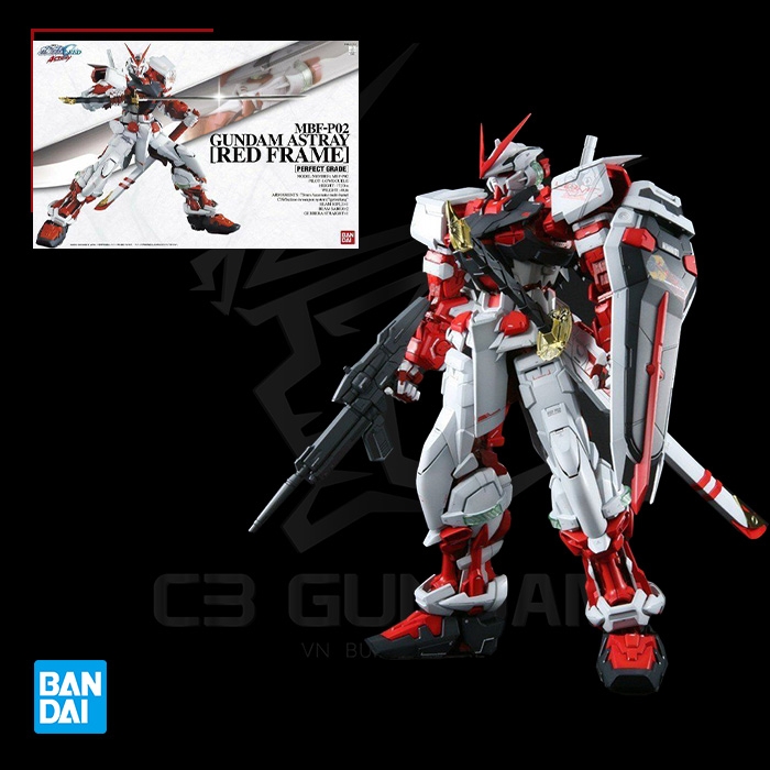 PG 1/60 MBF-P02 GUNDAM ASTRAY RED FRAME | C3 Gundam VN Build Store