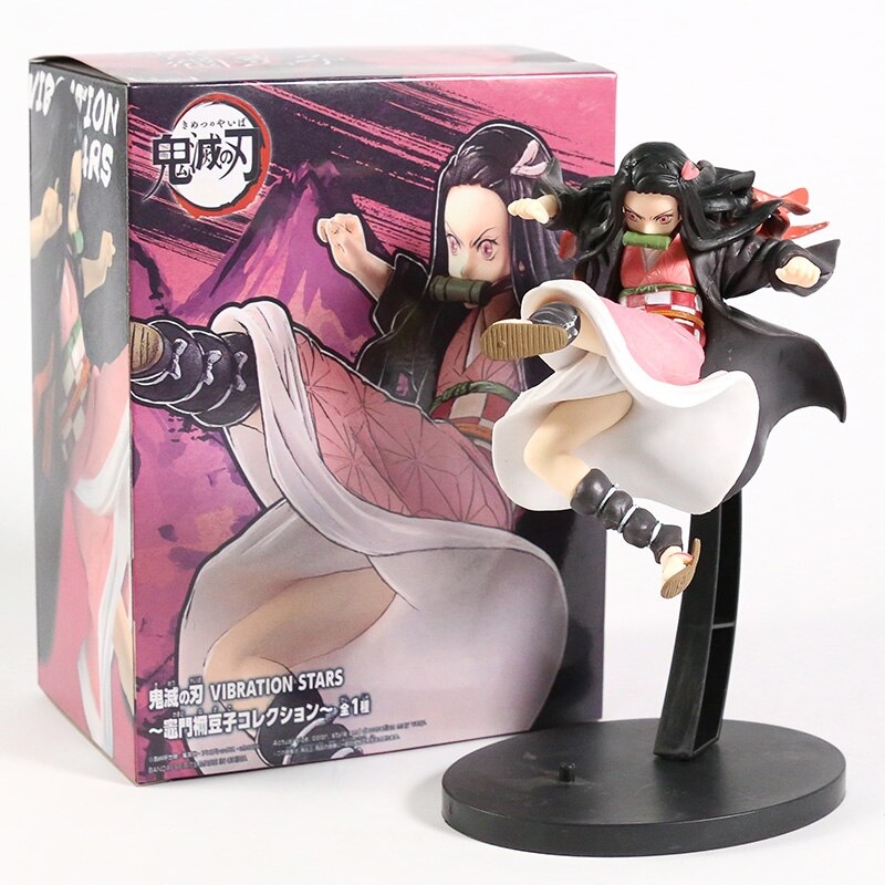 Boneco Demon Slayer Kimetsu no Yaiba Nezuko Kamado Vibration Stars  Banpresto Bandai