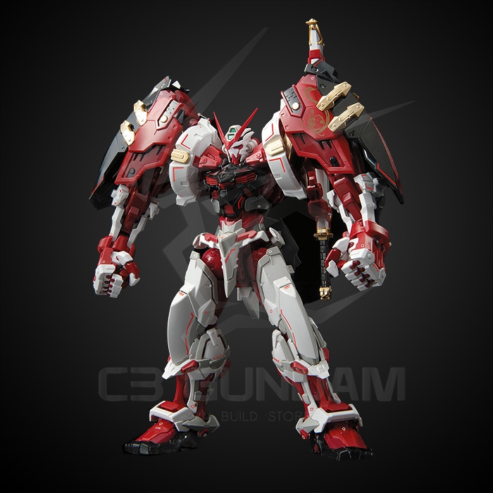 Hi-Resolution Model 1/100 Gundam Astray Red Frame Powered Red Hirm | C3  Gundam Vn Build Store