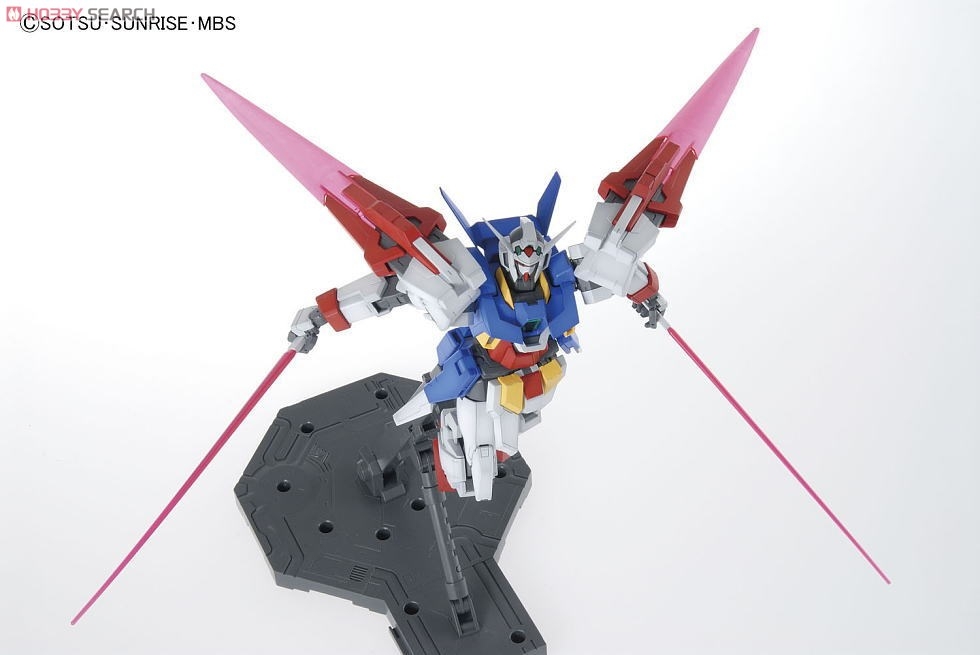 Bandai MG 1/100 Gundam AGE II Magnum – Maquette Master Grade Avec 23 Runners, Présentoir, Pour Collectionneur