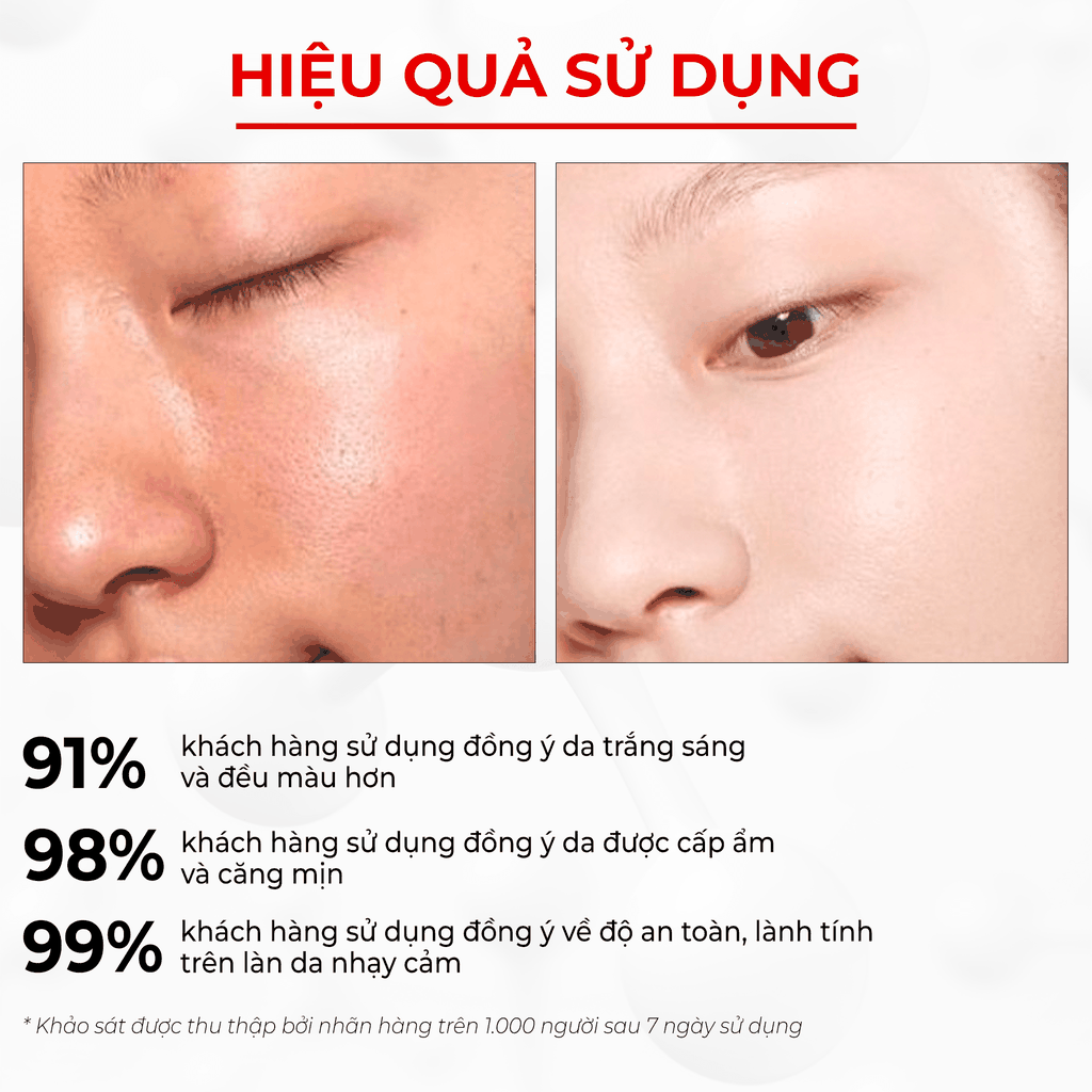 Bộ 3 sản phẩm Nước thần, Serum, Kem dưỡng trắng, thu nhỏ lỗ chân lông Angel's Liquid 7Days Whitening Program Glutathione Plus Niacinamide