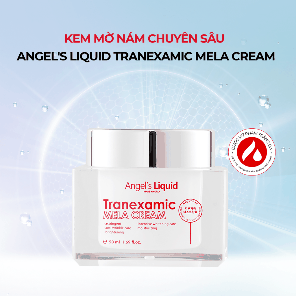 Kem mờ nám chuyên sâu Angel's Liquid Tranexamic Mela Cream 50ml