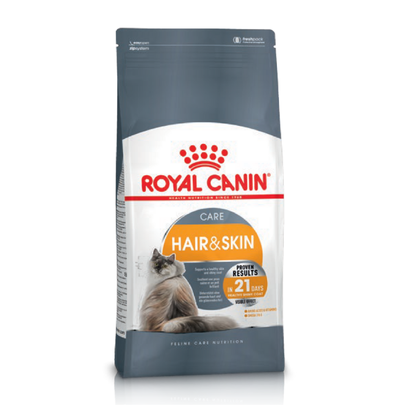 Thức ăn hạt cho mèo Royal Canin- Hair & Skin Care - 2kg