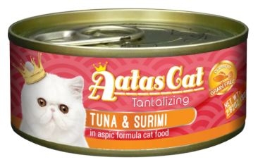 Pate Aatas Cat vị cá ngừ và Surimi (Thanh cua) (80g)