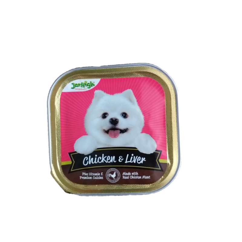 Pate chó Jerhigh - Chicken & Liver - 100g