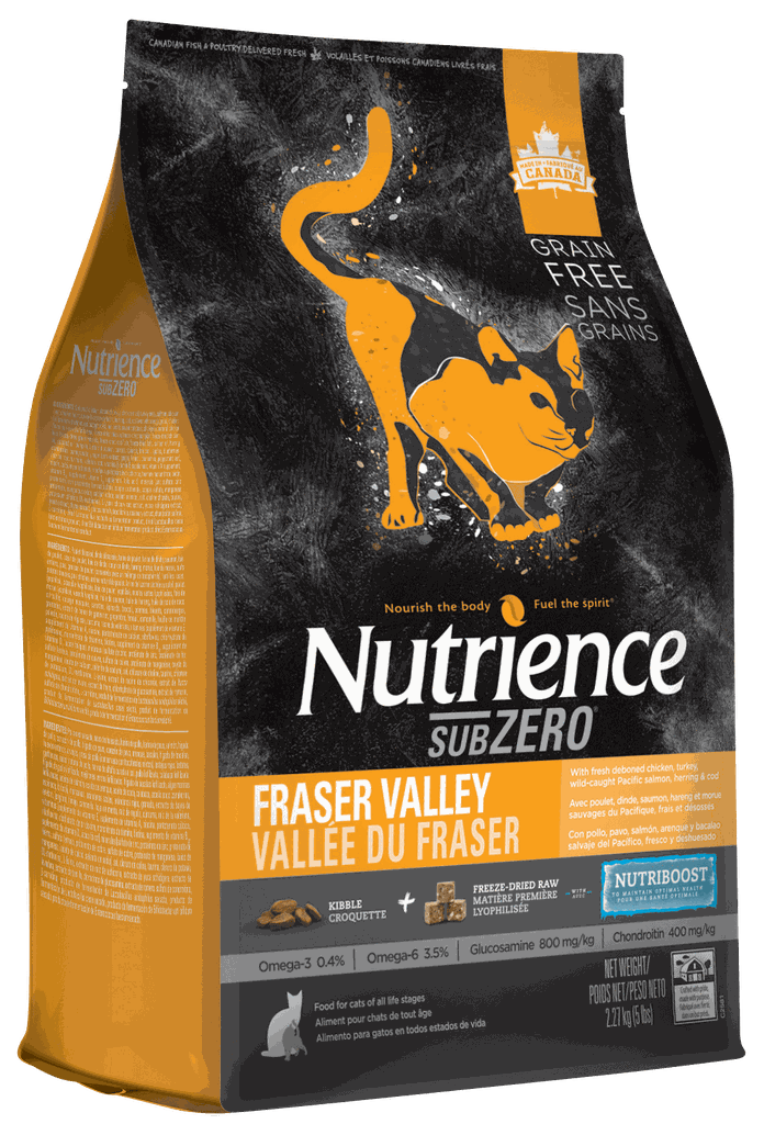 Nutrience Subzero cho mèo - Fraser Valley - 5kg