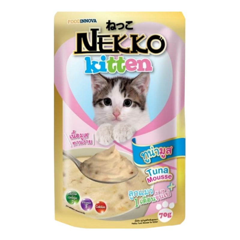 Pate mèo Nekko Kitten -  Tuna Mousse - 70g