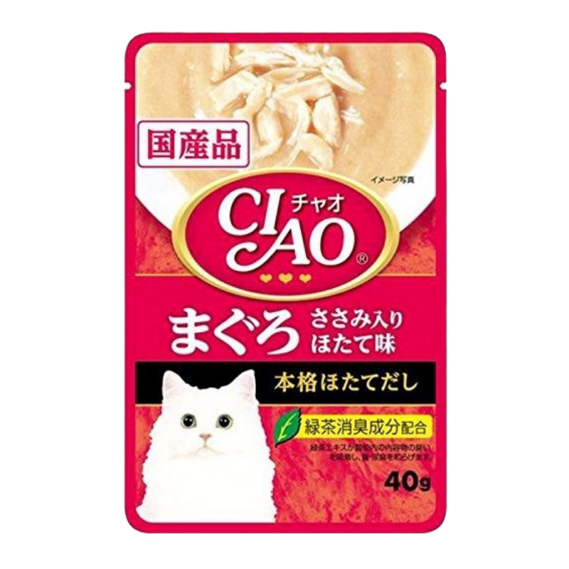 Sốt mèo CIAO (IC-201) - Tuna & Chicken Fillet Soup - 40g