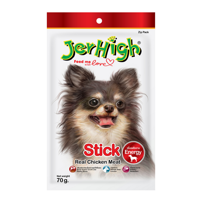 Jerhigh -J7 Real Chicken Meat - Stick - 70g