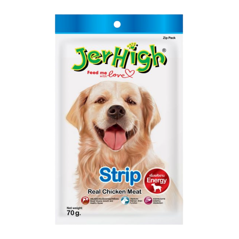 Jerhigh - J11 Real Chicken Meat - Strip - 70g